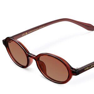 Meller Oba Sunglasses in Maroon Brown (NWT)